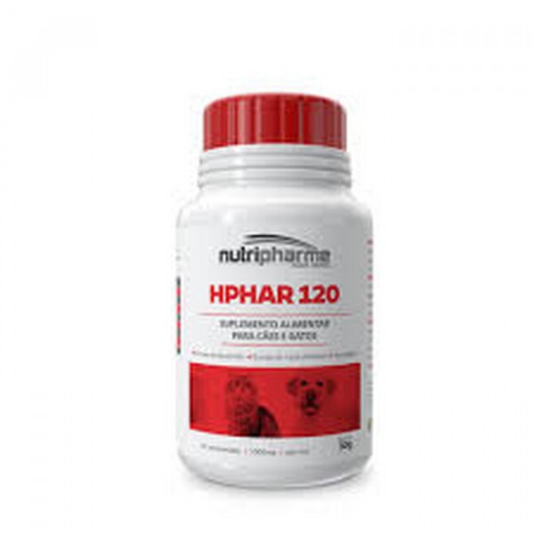 Hphar 120 Suplemento para Cães e Gatos 30 Comprimidos