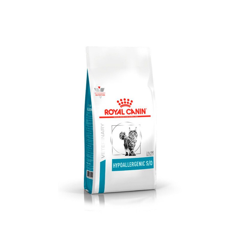 Ração Royal Canin Veterinary Diet Hypoallergenic para Gatos com Sensibilidades Alimentares 1,5 KG - UN