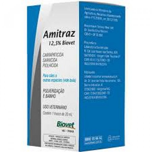 Antiparasitário Biovet Amitraz 12,5%