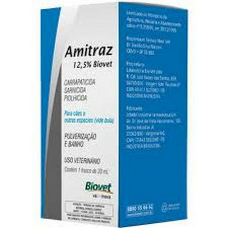 Antiparasitário Biovet Amitraz 12,5%