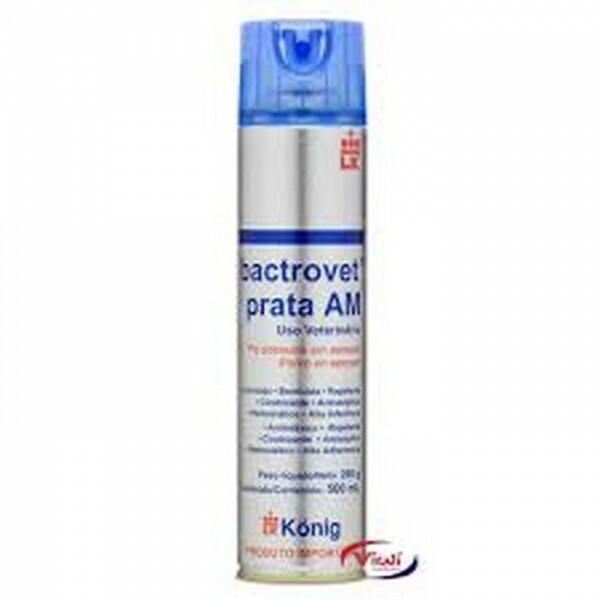 Bactrovet Prata AM Pó Aderente em Aerossol 500 ML