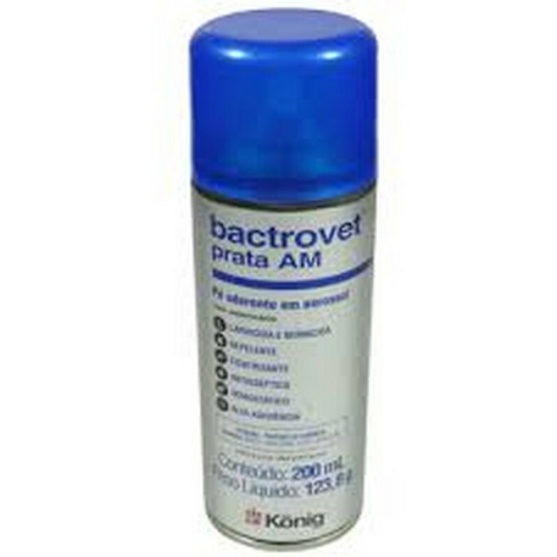 Bactrovet Prata AM Pó Aderente em Aerossol 200 ml