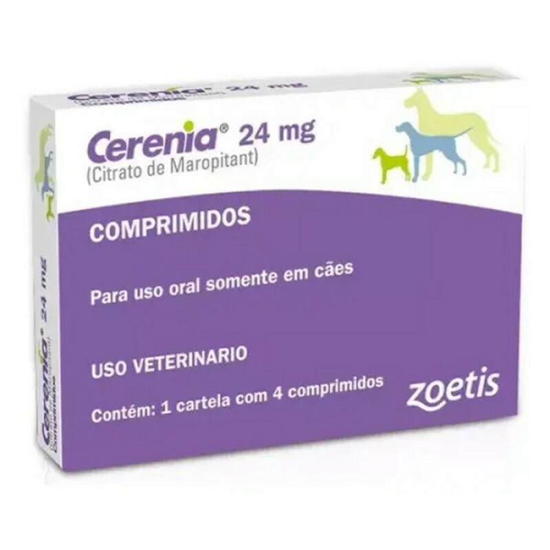 Cerenia 24mg Zoetis 4 Comprimidos