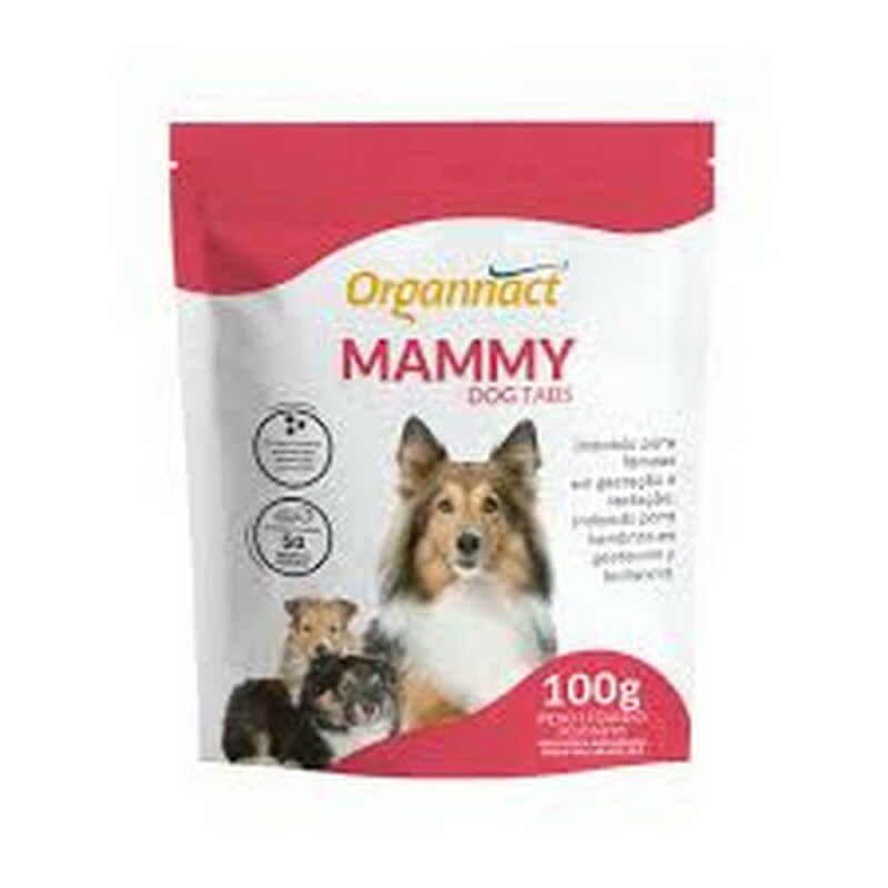 Suplemento Mammy Dog Tabs Organnact 100 g