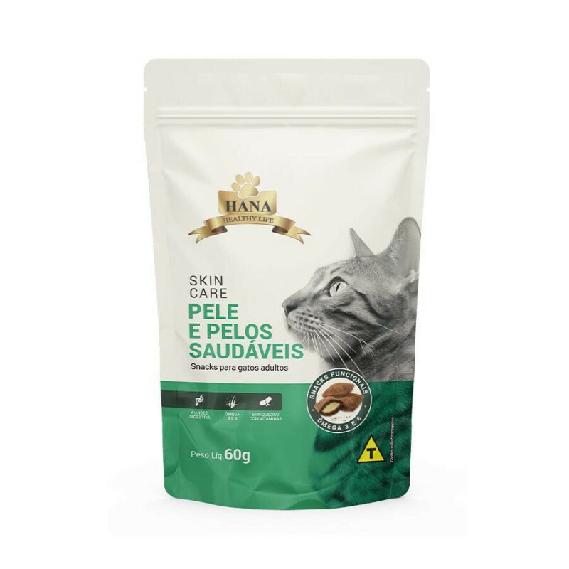Snack Hana Nuggets Skin Care para Gatos 60g