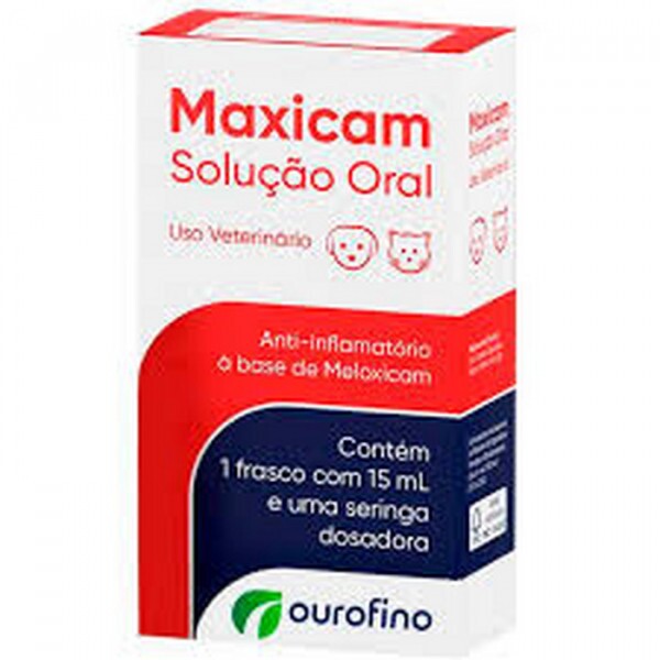 Maxicam Solução Oral 15ml