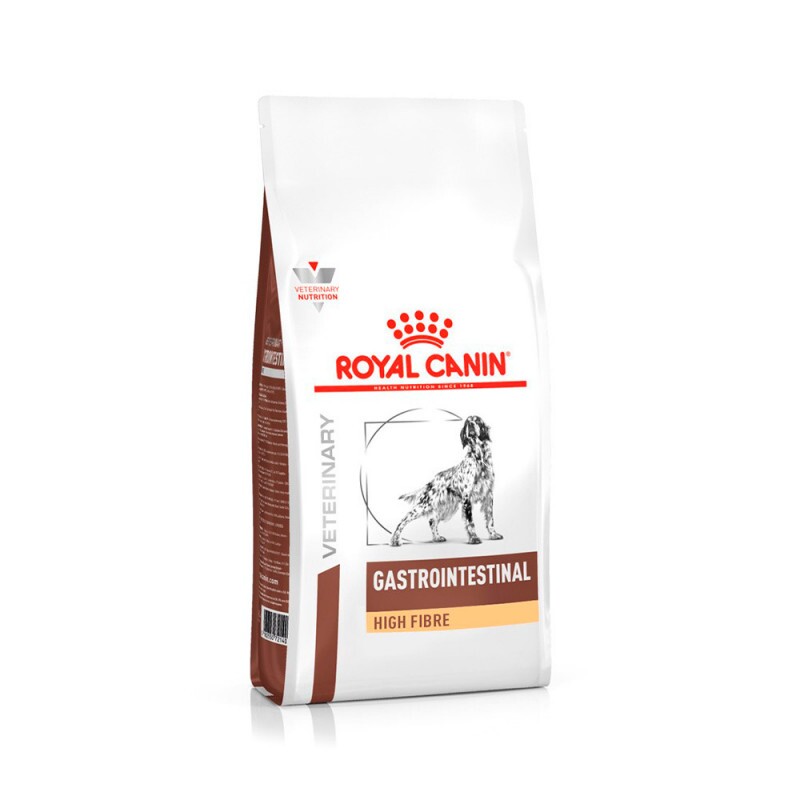 Ração Seca Royal Canin Veterinary Diet Gastrointestinal High Fibre para Cães Adultos 2KG
