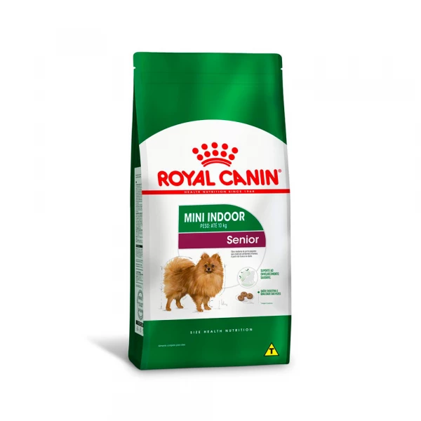 Ração Royal Canin Mini Indoor Cães  SENIOR 1KG
