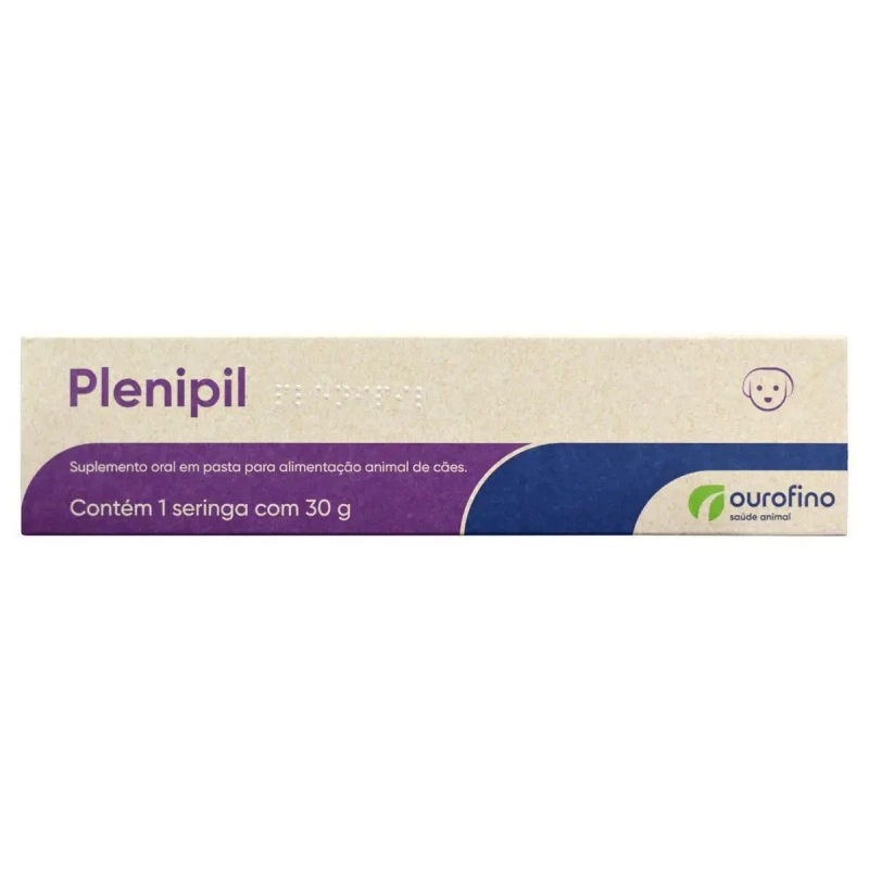 Suplemento Alimentar Plenipil para Cães 30g