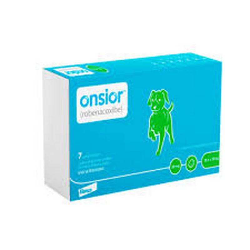Onsior 20mg Anti-inflamatório para Cães 7 comprimidos