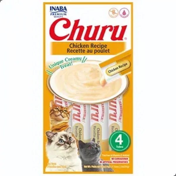 Petisco Churu Galinha para Gatos 56 g