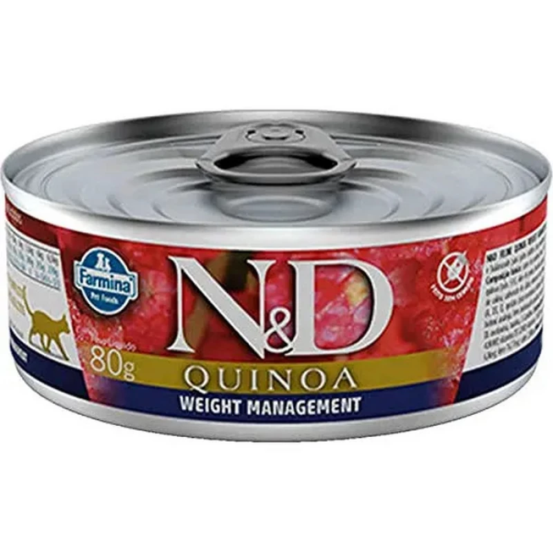 ND WET FELINE QUINOA WEIGHT MANAGEMENT 80 g