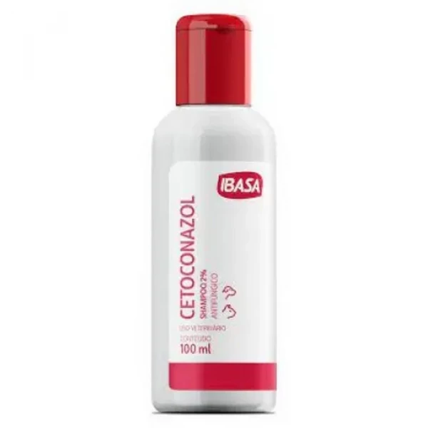 Cetoconazol Shampoo 2% Ibasa para Cães e Gatos 100 ml