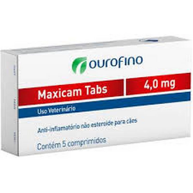 Anti-inflamatório Ouro Fino Maxicam Tabs - 4 mg