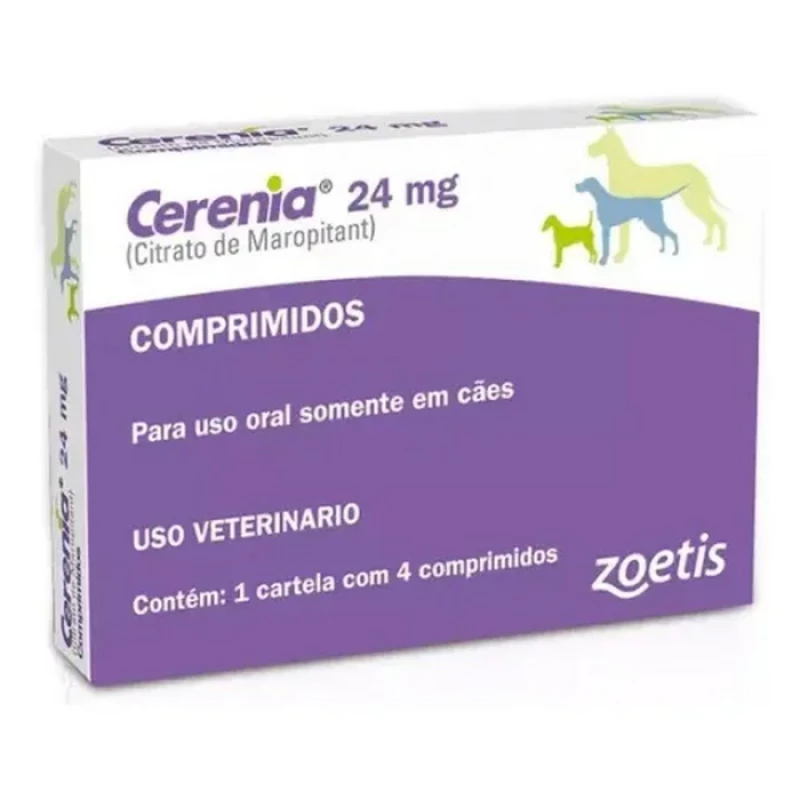 Cerenia 24mg Zoetis 4 Comprimidos