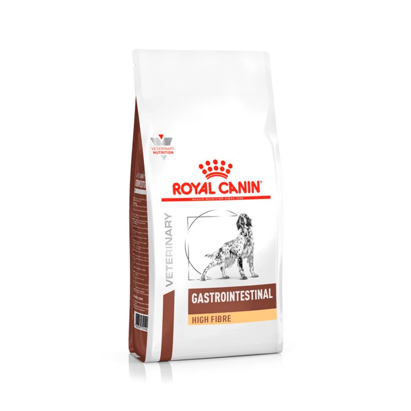 Ração Seca Royal Canin Veterinary Diet Gastrointestinal High Fibre para Cães Adultos 10,1KG